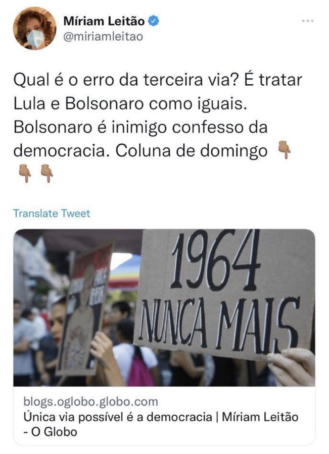 Eduardo Bolsonaro ironiza tortura sofrida por Miriam Leitão