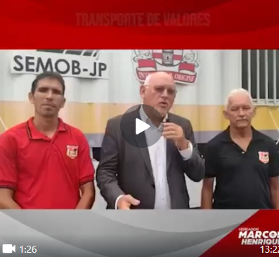 VEJA VIDEO .  Vereador Marcos Henrique se reune com representante da SEMOB e discute liberação do tráfego de carros fortes pelas faixas exclusivas