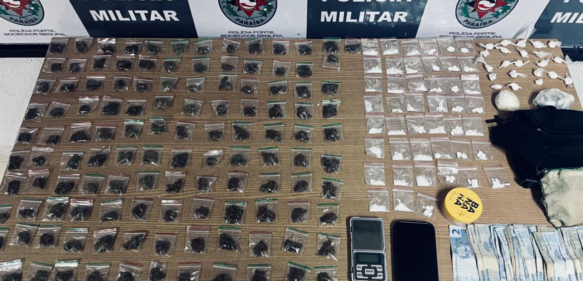 Polícia apreende cerca de 5 mil porções de drogas nas ações do fim de semana