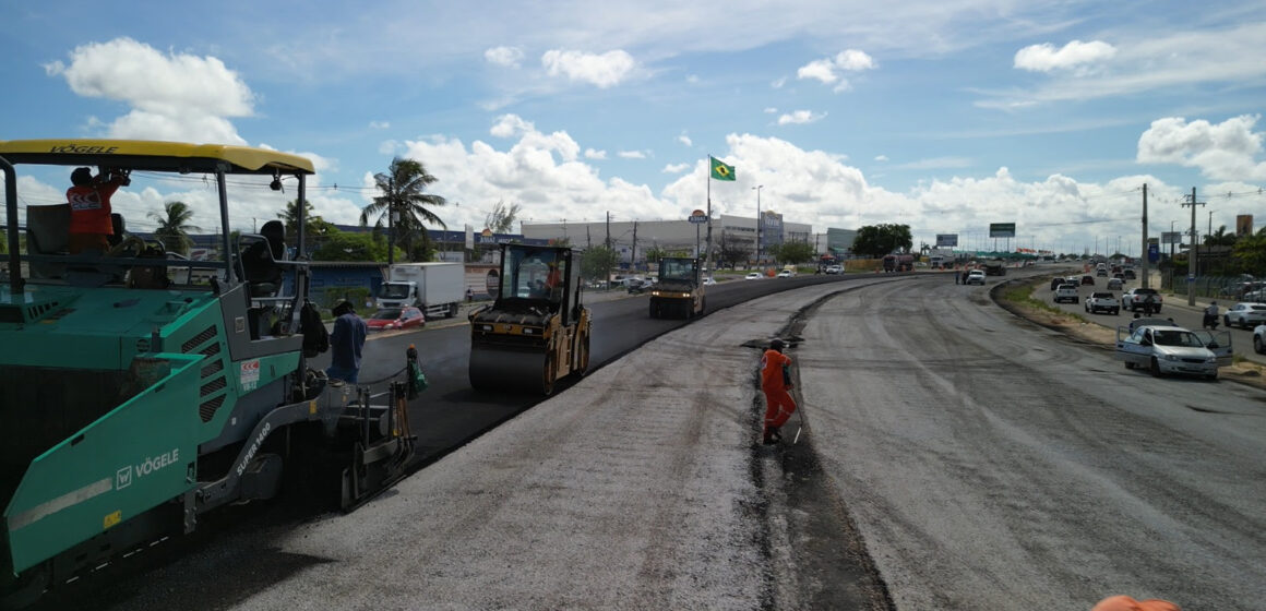 Viaduto do bairro de Água Fria entra na reta final de obras na BR-230